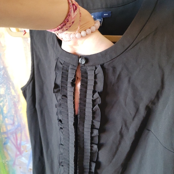 Black GAP tuxedo front dress size 8 - Picture 4 of 8